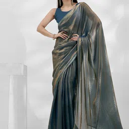 Kalista Embellished Organza Ready to Wear Saree-picture-57