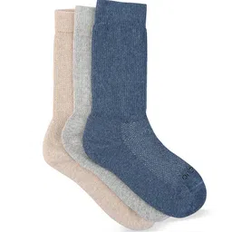 One8 Men Pack Of 3 Cotton Above Ankle-Length Socks-58