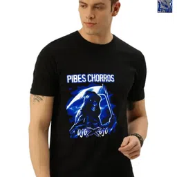 Stelino Men Pack Of 2 Printed Slim Fit Grunge Cotton T-shirt-picture-22