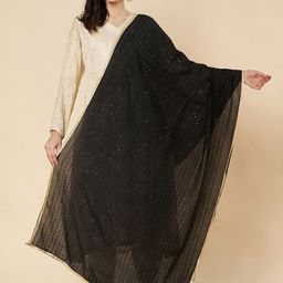 Zamour Women Embroidered Cotton Dupatta-picture-26