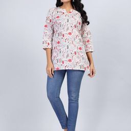 SARRAS Printed Straight Kurti-image-54