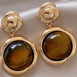 DressBerry Contemporary Drop Earrings-19