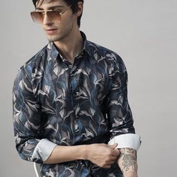 TRYBUY.IN Men Standard Opaque Printed Casual Shirt-image-83