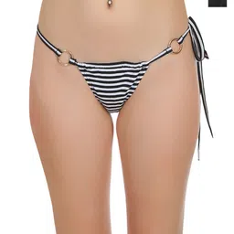 SELFCARE Pack Of 2 Double Ring Low Rise Thong Briefs-image-66