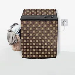 Stylista Waterproof and Dustproof PVC Washing Machine Cover-image-19