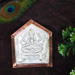 Chorang Devi (Maharashtrian De Tak) 3gm Pure Silver Decorative Showpiece-6.985 cm-image-99