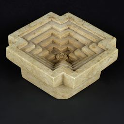 Exotic India Beige Kunda With Flower Idol Showpiece-image-43