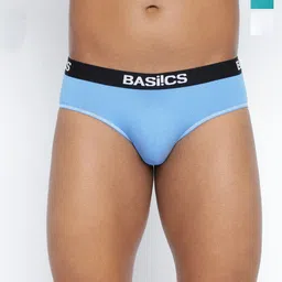 BASIICS by La Intimo Pack Of 3 Thigh High Low Rise Basic Briefs - IBCSBR040C145-20