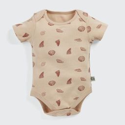 SPROG COLLECTION Pack Of 3 Infant Boys Printed Round NeckRompers-image-69
