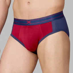 FRENCHIE Men X-Groove Solid Anti Microbial Stretchable Ultra Soft Micro Modal Trunks image 4