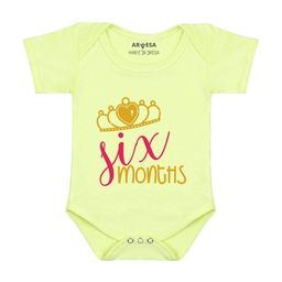 Arvesa 6 Month Baby Printed Bodysuit-image-17
