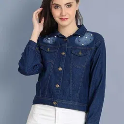KASHIAN Women Denim Jacket-picture-19