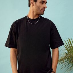 Mast & Harbour Men Printed Drop-Shoulder Sleeves Bio Finish Pockets T-shirt-image-40