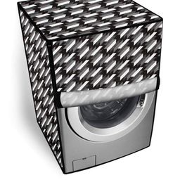 The Furnishing Tree PVC Waterproof Front Load Washing Machine Cover Compatible for Haier 6 Kg, 6.5-image-58