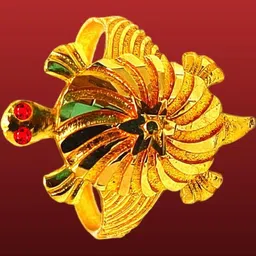 Dynamic Retail Global Unisex Gold Ring image 2
