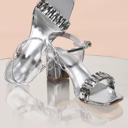 Froh Feet Women Embellished Block Heels Sandals-46