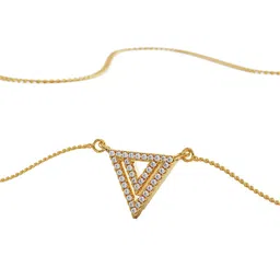 Emori Inverted Triangle Diamond Necklace-image-29