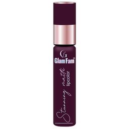 GlamFam Stunning Matte Waterproof Lip Color- 5 ml- Maroon Madness 22-18