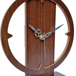 Analog Brown Clock-86