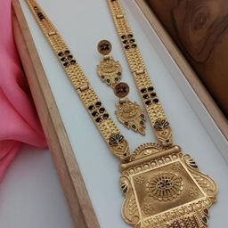 niva fashion Gold-Plated Brass Jewellery Set-51