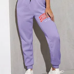 TABADTOD Women Printed Relaxed Loose Fit Joggers Trousers-picture-49