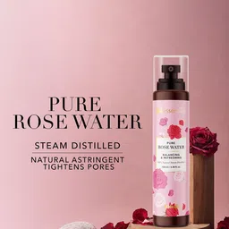 fabessentials Pure Rose Water For Balancing & Refreshing - 110 ml image 3