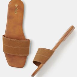 R&B Women Slip-On Open Toe Flats-picture-6
