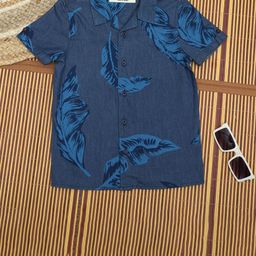 The Lion and The Fish Boys Comfort Opaque Striped Casual Shirt-image-94