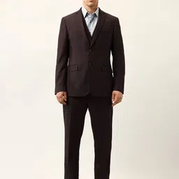 Arrow Slim-Fit Single-Breasted Three-Piece Suit-picture-46