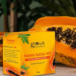 Globus naturals Anti-Tanning Papaya 6 Step Facial Kit - 40 g-14