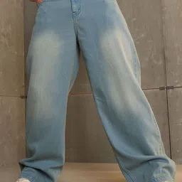 MASCLN SASSAFRAS Men Heavy Fade Acid Wash Jeans-image-21