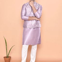 MAAHI FABS Abstract Printed Nehru Jacket image 2