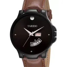 TARIDO Men Embellished Dial & Straps Analogue Watch TD1982SL05-3