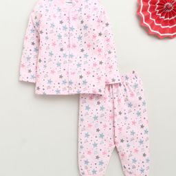 BUMZEE Girls Printed Night suit-image-100