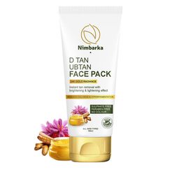 Nimbarka D-Tan Ubtan Face Pack With Almond & Milk - 100 ml-7