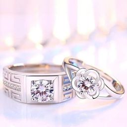 DIVASTRI Set Of 2 Stone Studded Adjustable Finger Ring-image-18