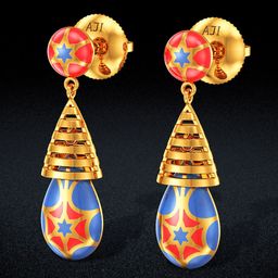 Joyalukkas 22KT Finger Earring Gold 3.44g-image-88