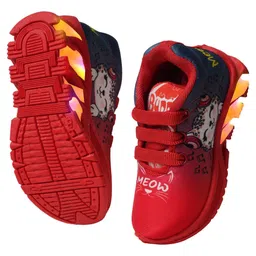 BUNNIES Unisex Kids Woven Design High-Top Sneakers-47