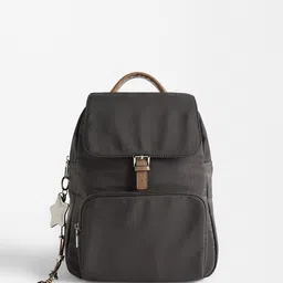 PARFOIS Women Solid Medium Backpack-12