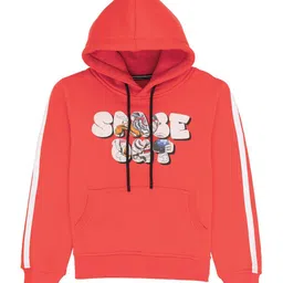 Status Quo Boys Graphic Printed Hood Cotton Pullover Sweatshirt-picture-31