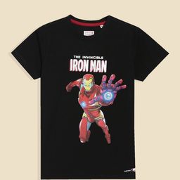 Allen Solly Junior Boys Iron Man Graphic Printed Round Neck T-shirt-picture-38