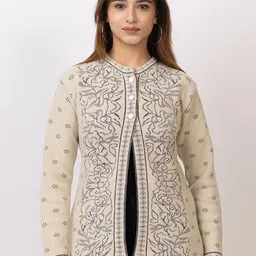 TWENTY ME Women Floral Woollen Cardigan-image-73