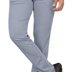Men Regular Fit Multicolor Lycra Blend Trousers-image-18