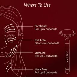 ECOSAA Luxequartz E-Face Roller For Puffy & Dark Circles image 4