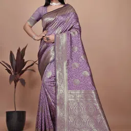 DAATAR Ethnic Motifs Woven Design Banarasi Saree-picture-49