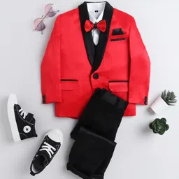 BAESD Boys Single-Breasted Five-Piece Formal Suit-picture-42