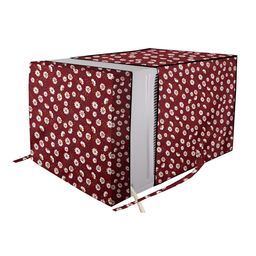 The Furnishing Tree White Plastic Air Conditioner Cover-16