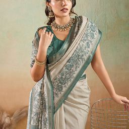 PBS PRINTS Floral Printed Zari Silk Cotton Maheshwari Saree-image-53