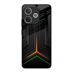 QRIOH Geometric Printed Oppo A5 Pro 5G Back Case Mobile Accessories-image-97