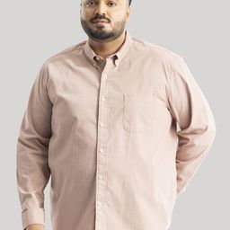 Snitch Men Plus Size Smart Slim Fit Opaque Formal Shirt-10